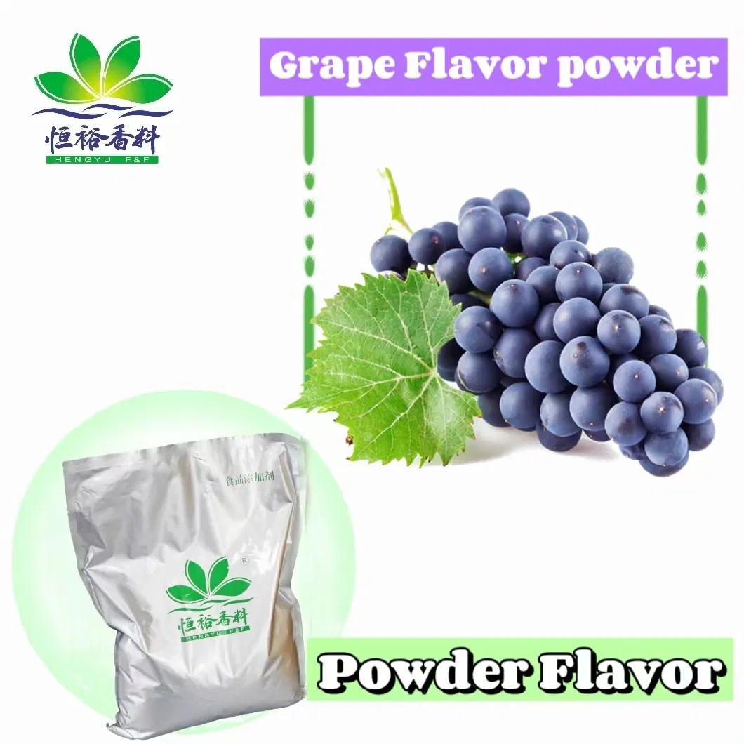 COA &amp; Fssc Grape Powder Flavour Fragrance Long Food Essence